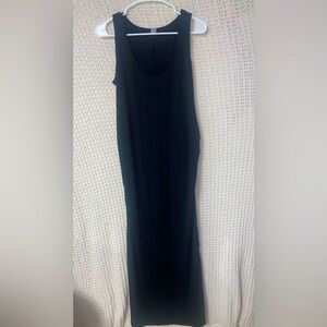 Old Navy Sinched Side Stretchy Tank Top Tshirt Maxi Dress Women’s Medium